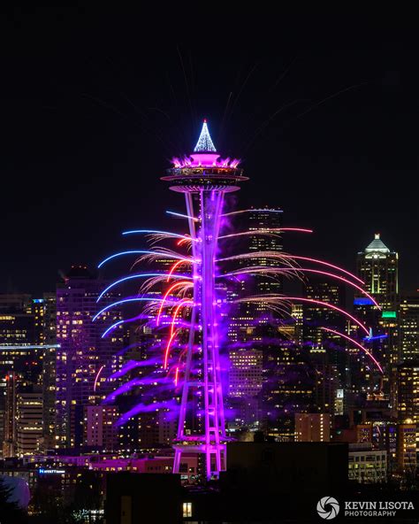 Happy New Year! 2019 Fireworks from the Space Needle – Kevin Lisota ...