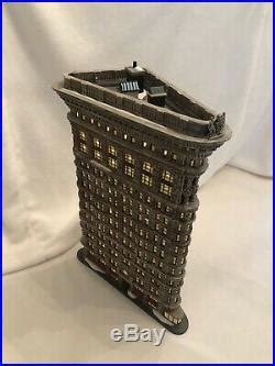 Department 56 Christmas In The City FLATIRON BUILDING. RARE | Christmas In The City