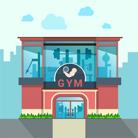 Gym Building Clip Art | Images and Photos finder