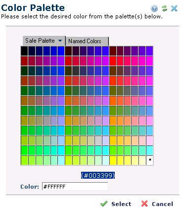 TextBlock Font Color Properties