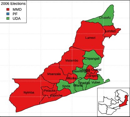 Mapping Historical Regional Voting Patterns of Zambia Presidential Election Results — Lighton Phiri