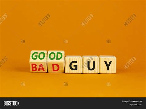 Good Bad Guy Symbol. Image & Photo (Free Trial) | Bigstock