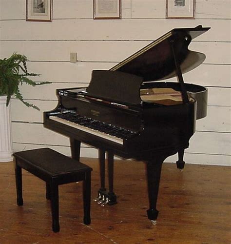 Decker & Son Apartment Size Baby Grand Piano - Antique Piano Shop