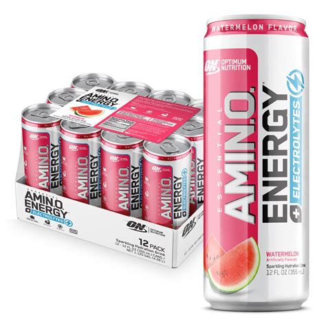 Amazon.com: Optimum Nutrition Amino Energy Drink + Electrolytes for ...