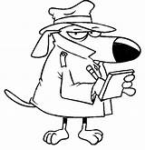 Master Detective Coloring Pages  Learny Kids sketch template
