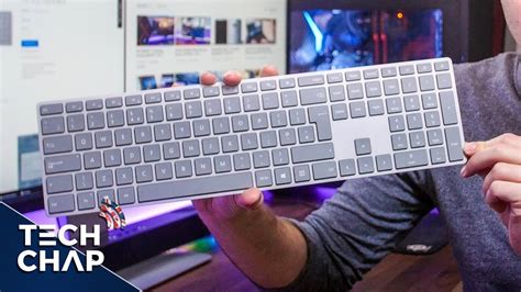 Microsoft SURFACE KEYBOARD Review - My New Favourite! - YouTube