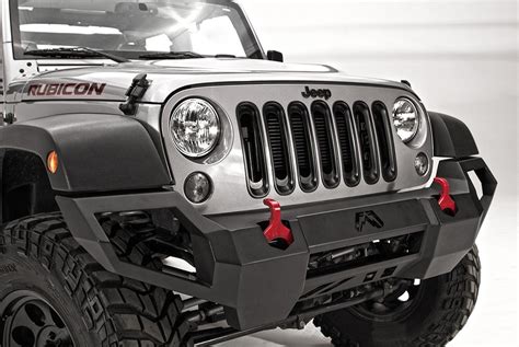 Fab Fours® - Jeep Wrangler 2007-2016 Vengeance Full Width Front HD Bumper