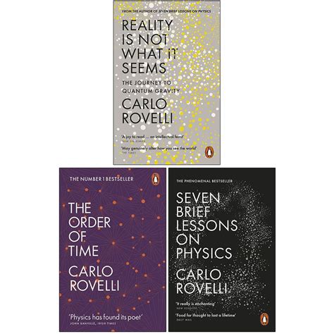 Buy Carlo Rovelli Collection 3 Books Set (Reality Is Not What It Seems, The Order of Time, Seven ...