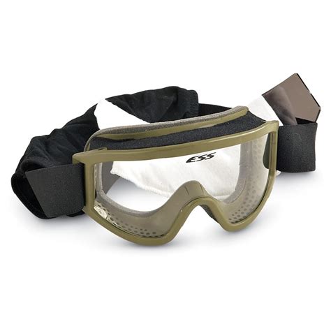 New U.S. Military Ballistic Goggles, Black - 132805, Goggles & Eyewear at Sportsman's Guide