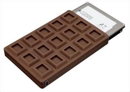 Let Your Portable HDD Like A Chocolate | Gadgetsin
