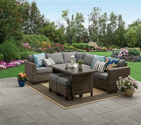 cheap outdoor sectional patio furniture