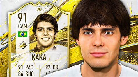 IS HE WORTH 600K? 🤔 91 Icon Kaka Player Review - FIFA 23 Ultimate Team ...