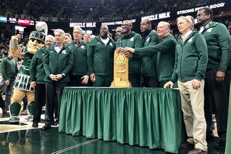 Michigan State basketball celebrates 40th anniversary of 1979 championship - The Only Colors