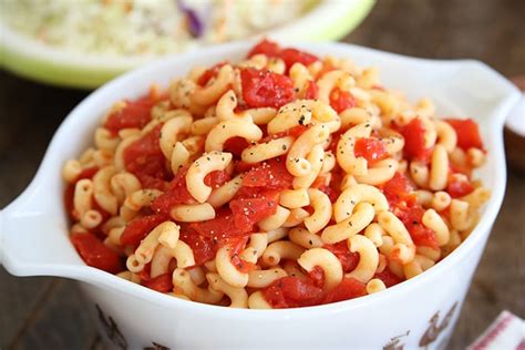 Classic Macaroni and Tomatoes - Southern Bite