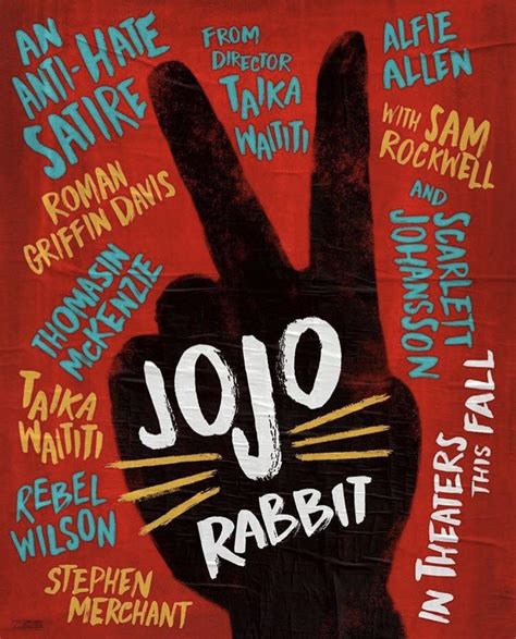 Official poster for “Jojo Rabbit” : r/movies