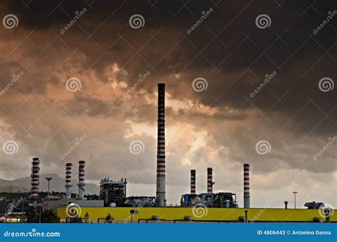 Factory Pollution Picture. Image: 4806443