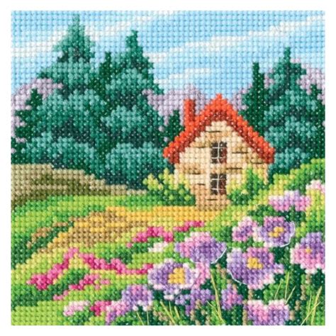 Cross stitch kit - Summer colours IV - Coricamo