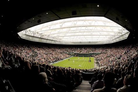 Wimbledon Retractable Roof - Centre Court, London Tennis - e-architect