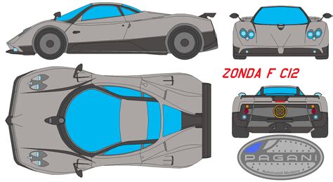 Pagani Zonda by bagera3005 on DeviantArt