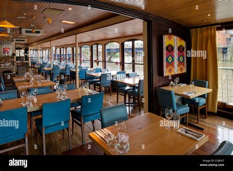 The Glass Boat restaurant, Bristol docks, Bristol, UK Stock Photo - Alamy