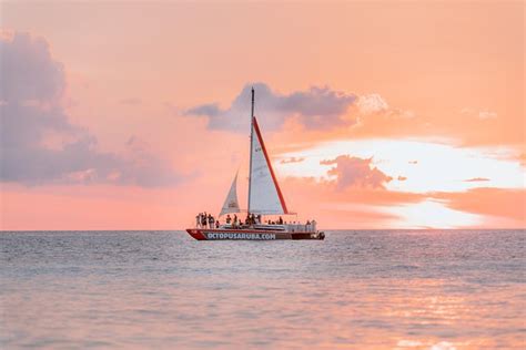 Aruba Happy Hour Sunset Sail with Open Bar, Appetizers 2024