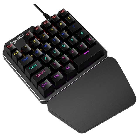 2700 mini mechanical Gaming keyboard 35Keys professional Keypad Ergonomic Gamepad With RGB ...