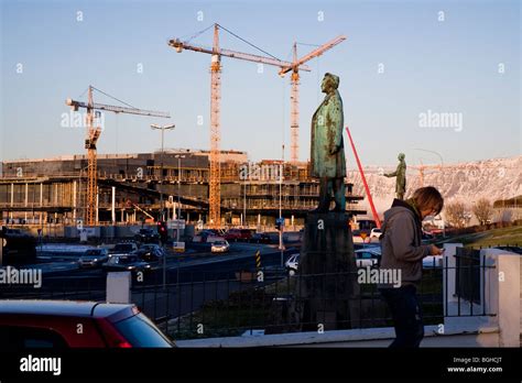 Laugavegur street scene. Downtown Reykjavik, Iceland Stock Photo - Alamy