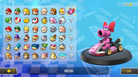 Mario Kart 8 Deluxe's Character Menu Now Has Five Extra Spaces For ...