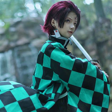 Demon Slayer Cosplay Costume Tanjiro Kamado - www.teaphedra.com