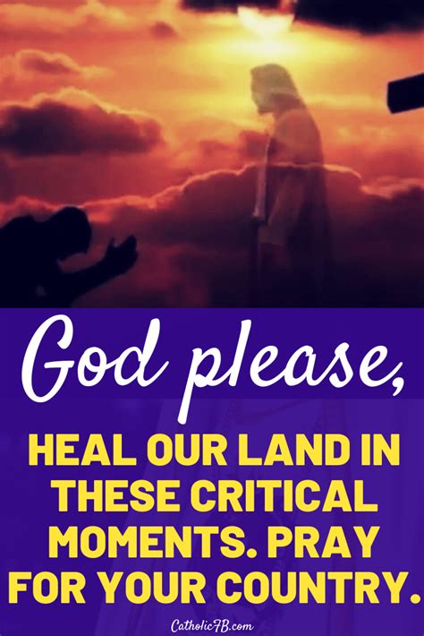 God please heal our land: This is A powerful Prayer for Your Country ...