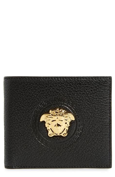 Versace Gold Medusa Leather Wallet | Nordstrom | Versace gold, Versace wallet, Leather wallet