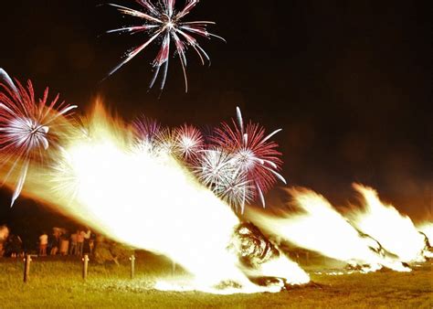 In Photos: Giant 'torches,' fireworks light up night sky on shore of Japan's largest lake - The ...