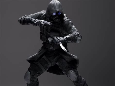 modern ninja suit | Operation raccoon city, Cyberpunk, Character art