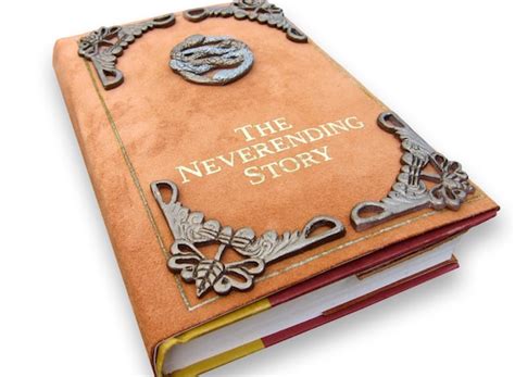 The Neverending Story book Leather dust by CreativeWhimsicality