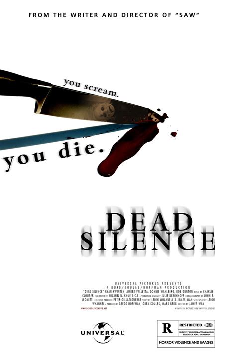 Dead Silence Poster by Sharpeshots on DeviantArt