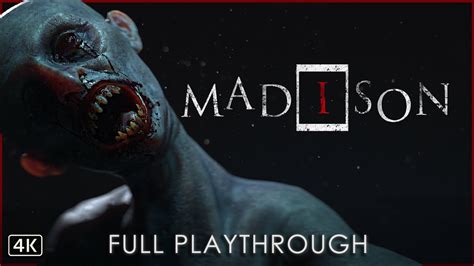 MADISON | Walkthrough Gameplay 4k Ultra | PC | FULL GAME | HORROR - YouTube