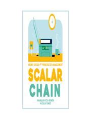 SCALAR-CHAIN.pdf - HENRY FAYOL’S 9TH PRINCIPLE OF MANAGEMENT SCALAR chain DOMINIQUE RICCA ...