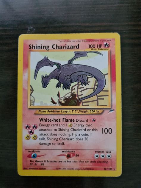 Shiny charizard gen 1, Hobbies & Toys, Toys & Games on Carousell