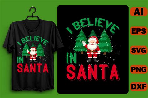 I Believe in Santa Graphic by designmaster · Creative Fabrica