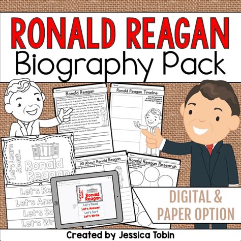 Ronald Reagan Biography Pack