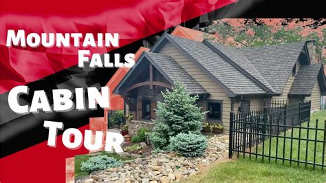 Cabin Tour at Mountain Falls Luxury RV Resort - YouTube