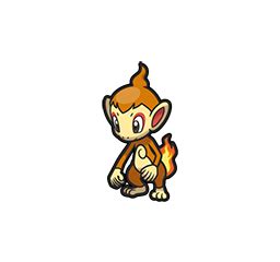 Shiny Chimchar Sprite