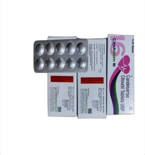 16 mg Candesartan Cilexetil Tablets at Rs 2000/box | Pharmaceutical ...