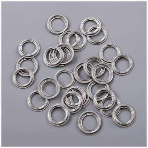 12mm Metal Stainless Steel Eyelet For Curtain Eyelets Grommet Ring ...