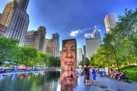 Crown Fountain - Millennium Park, Chicago, IL | Millennium park ...