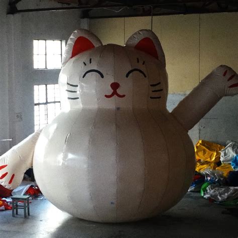 inflatable cartoon inflatable cat model for sale-in Playground from Sports & Entertainment on ...