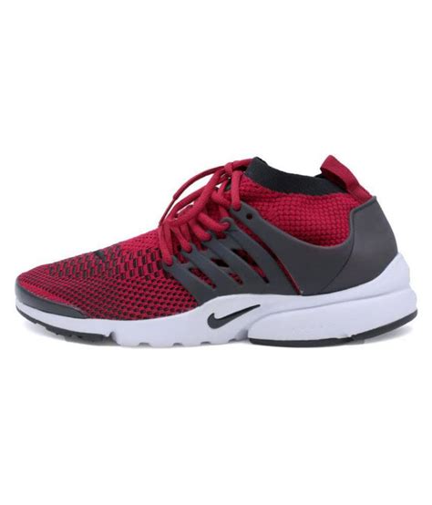 Nike Air Presto Maroon Running Shoes - Buy Nike Air Presto Maroon Running Shoes Online at Best ...