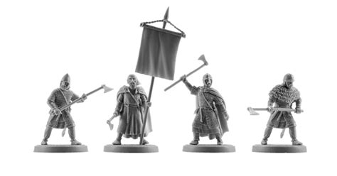 Wargame News and Terrain: V&V Miniatures: New 28mm Resin Irish Warriors ...