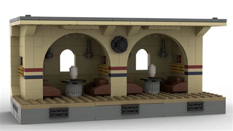 LEGO MOC StaCrate002 - Cantina Booth by papaglop | Rebrickable - Build with LEGO