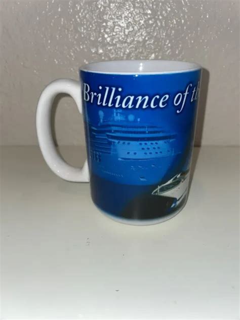 ROYAL CARIBBEAN &BRILLIANCE Of The Seas" Cruise Ship Coffee/Tea Mug-Cup ...
